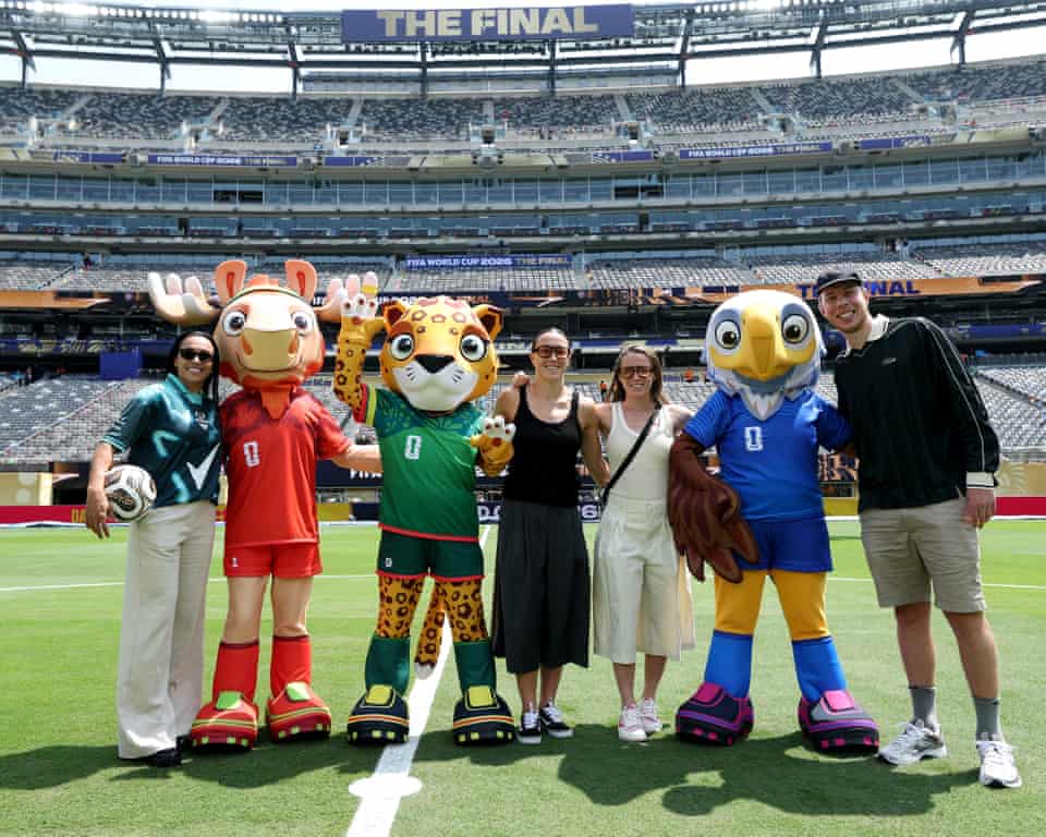 Maple the Moose, Zayu the Jaguar, and Clutch the Bald Eagle are mascots of FIFA WORLD CUP 2026