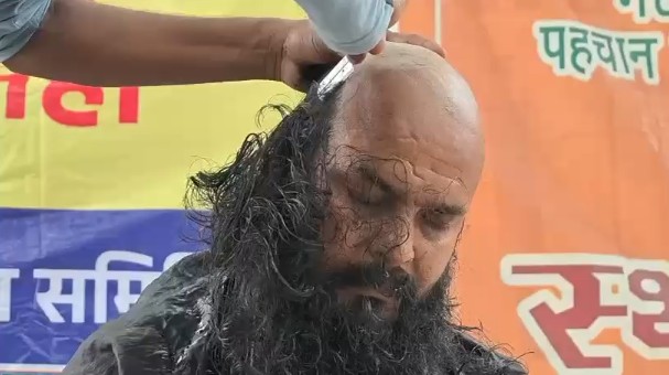 head-shaving